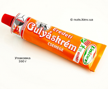 Паста венгерская Gulyaskrem Chemege деликатная Гуляшкрем Чемеге - Упаковка 160 г