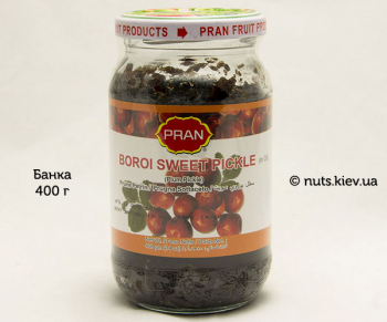 Пикули сладкие из ягод борой бенгальские Pran - Банка 400 г