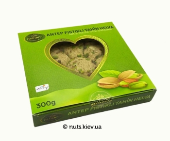 Халва тахінна кунжутна з фісташками