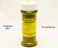 Сванская соль зеленая слабоострая - Упаковка 100 г